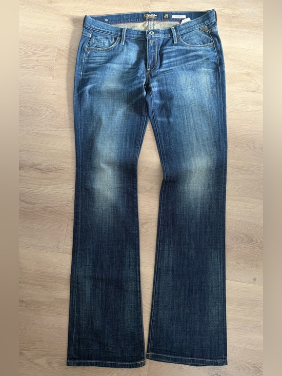 Replay Denim - Replay Y2K Radell Low Rise Blue Faded Bootcut Jeans